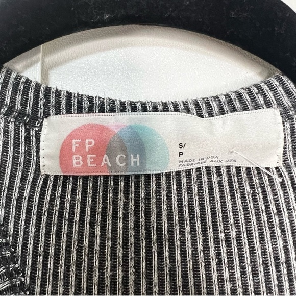 Free People Catchin Rays Gray Racerback Dress - Picture 4 of 5